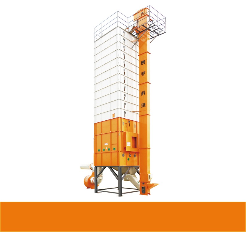 SS No Auger Type Maize Dryer Machine With Husk Burner 15T/Batch