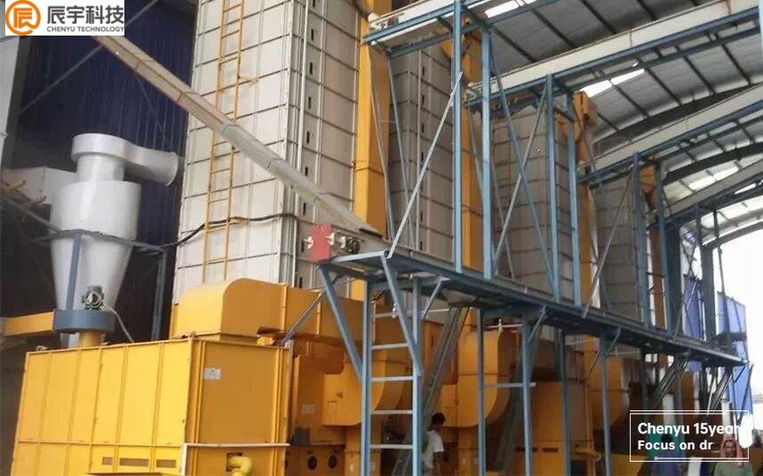 10 Tons per Batch Cross Flow Type Paddy Dryer machine