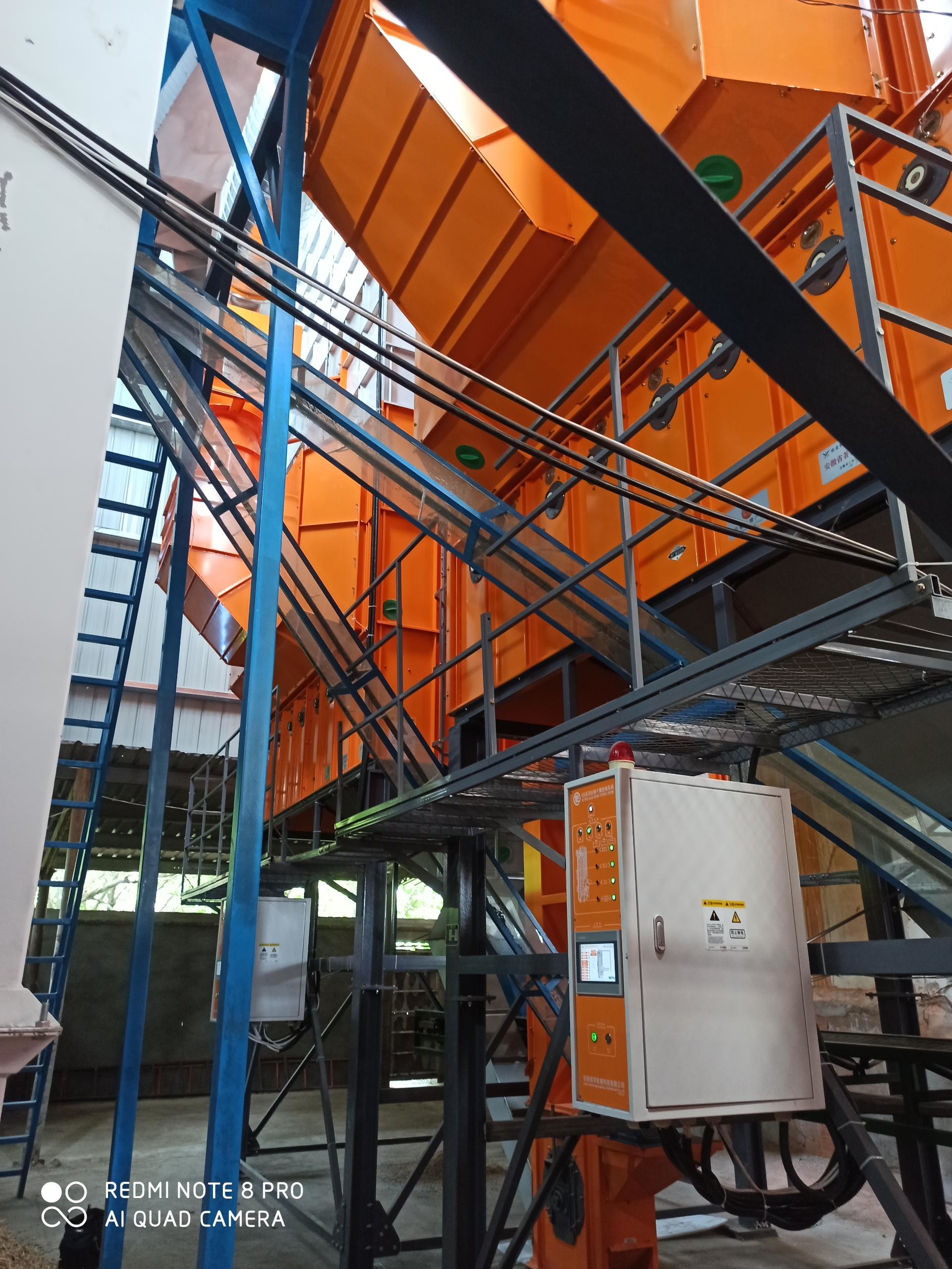 32ton/Batch Corn Dryer Machine 16.4KW With On Line Moisture